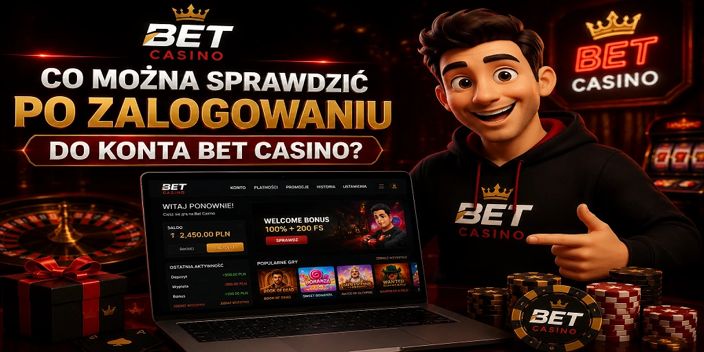 Co Można Sprawdzić Po Zalogowaniu Do Konta Bet Casino